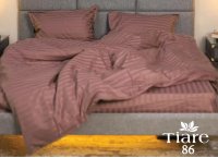 Постельное белье сатин страйп Вилюта - 86, полуторный